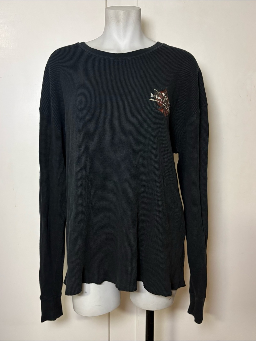 Vintage 90s/Y2K The Nightmare Before Christmas Disney Graphic Long Sleeve Top
